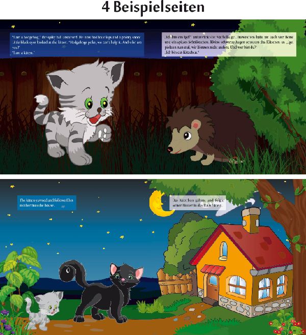 Sample page From a Lost Kitten